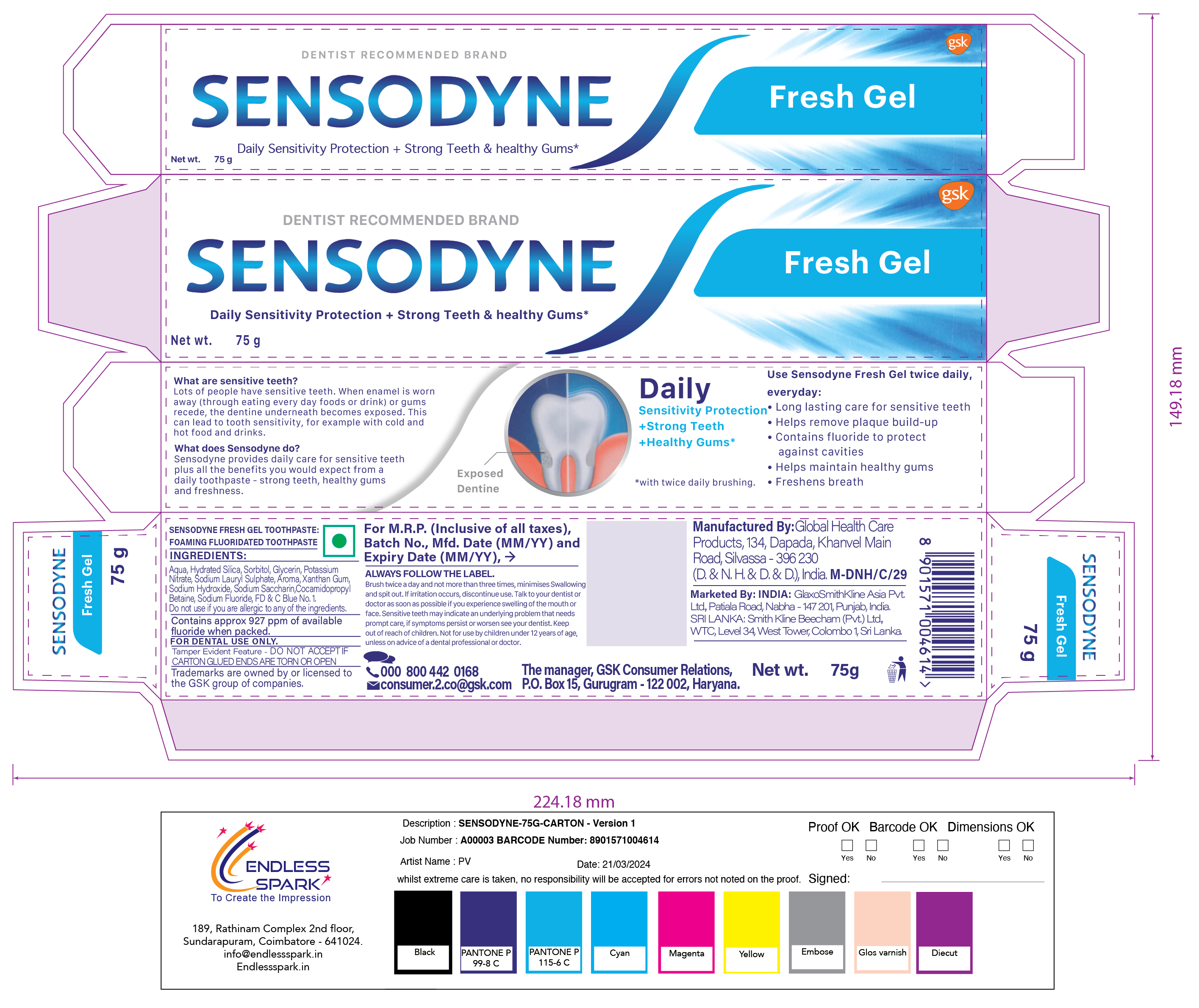 7 Sensodyne